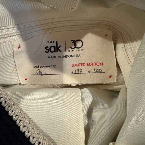 The Sak Patterned Crochet Hobo Bag-Limited Edition - Picture 6 of 9